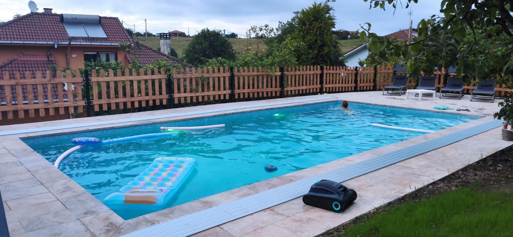 Piscina Climatizada - Todo El Ano- Playa De La Nora-Chimenea- Barbacoa Villa Quintueles Eksteriør bilde