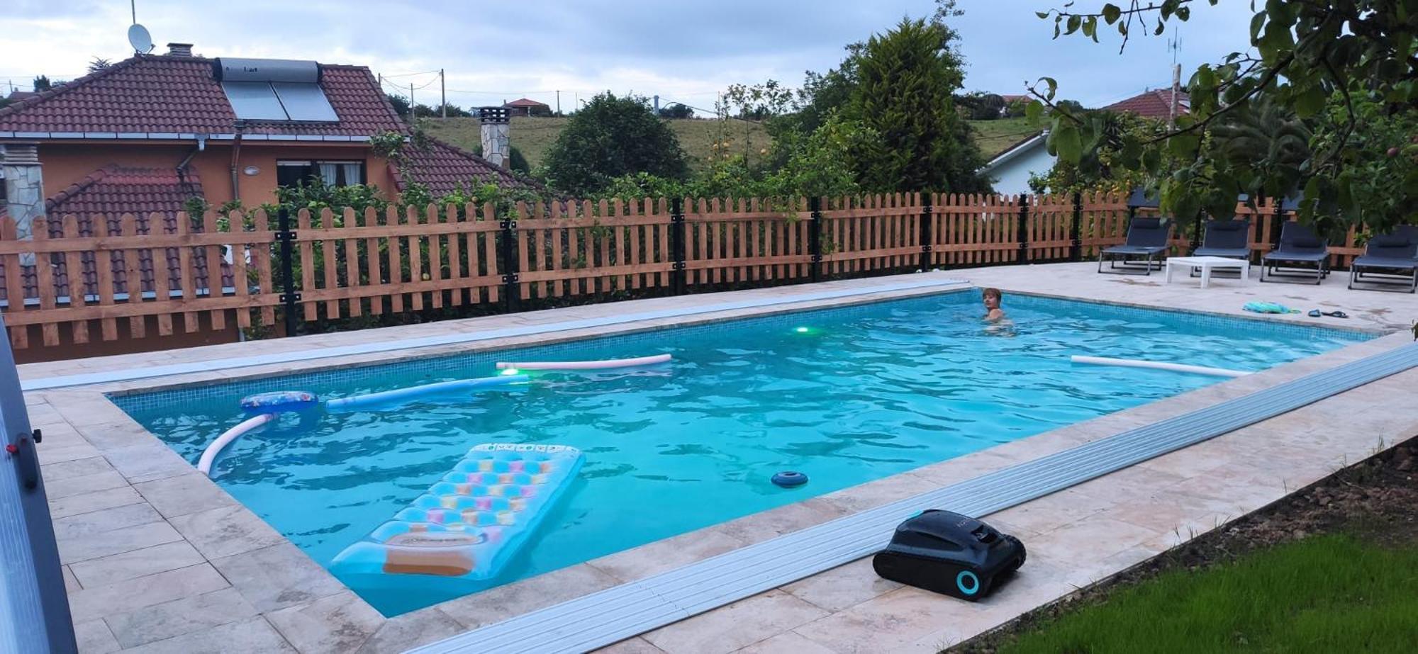 Piscina Climatizada - Todo El Ano- Playa De La Nora-Chimenea- Barbacoa Villa Quintueles Eksteriør bilde